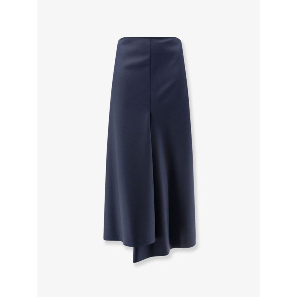 Nude Women Wool Blend Long Skirt